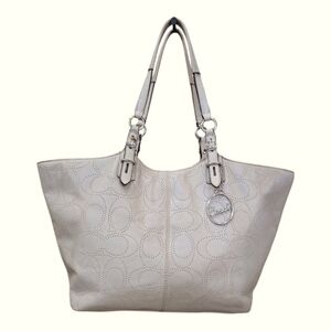 Coach Cream Tote Bag